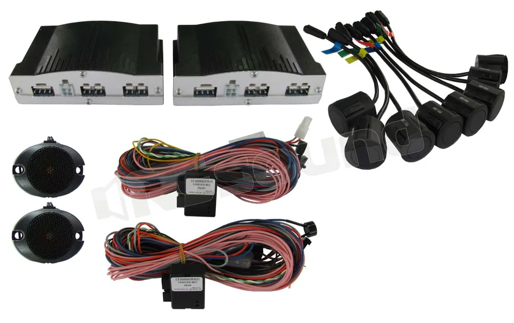 Paser KIT070UNPS31/8C ParkEasy interfaccia con sensori anteriori e pos