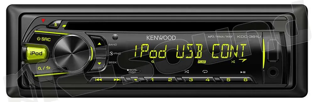 Kenwood KDC-361U Autoradio 1 din e 2 din Car stereo - Autoradio 1 e