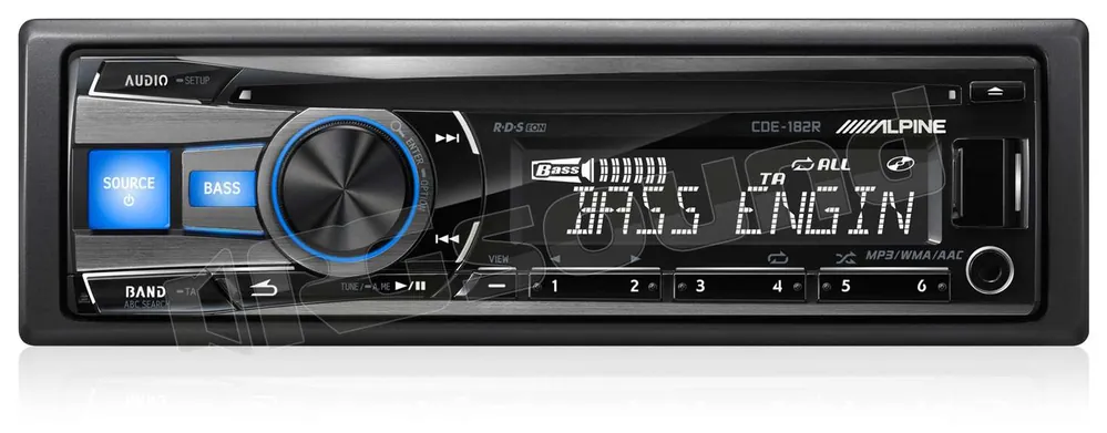 Alpine CDE-182R Autoradio 1 din e 2 din Car stereo - Autoradio 1 e