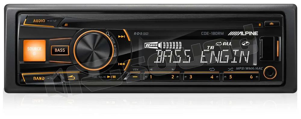 Alpine CDE-180RM Autoradio 1 din e 2 din Car stereo - Autoradio 1 e