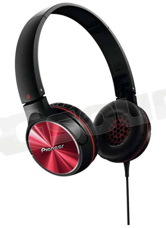 Pioneer SE-MJ532-R Cuffie dinamiche colore rosso Cuffie auricolari e