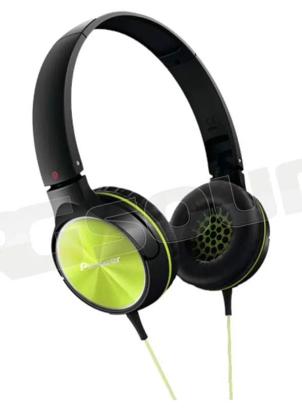 Pioneer SE-MJ522-Y Cuffie dinamiche colore lime Cuffie auricolari e