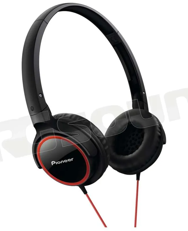 Pioneer SE-MJ512-R Cuffie dinamiche colore nero e rosso Cuffie auric