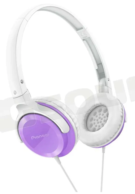 Pioneer SE-MJ502-V Cuffie dinamiche colore viola lavanda Cuffie auri