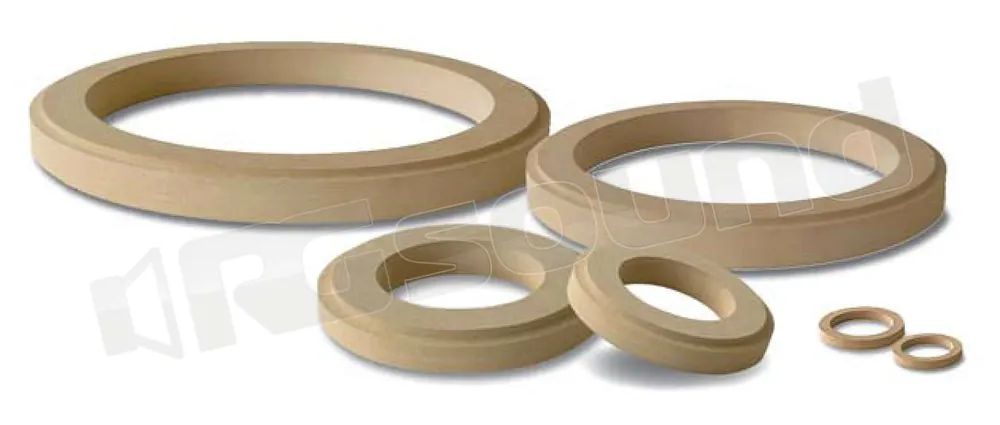 Tecprecision 01-380 Anello in legno per altoparlanti Componentistica