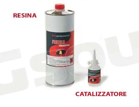 Tecprecision 07.26 resina e catalizzatore poliestere Componentistica