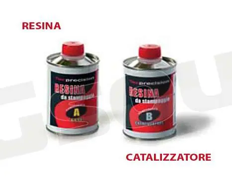 Tecprecision 07.25 resina da stampaggio e catalizzatore Componentist