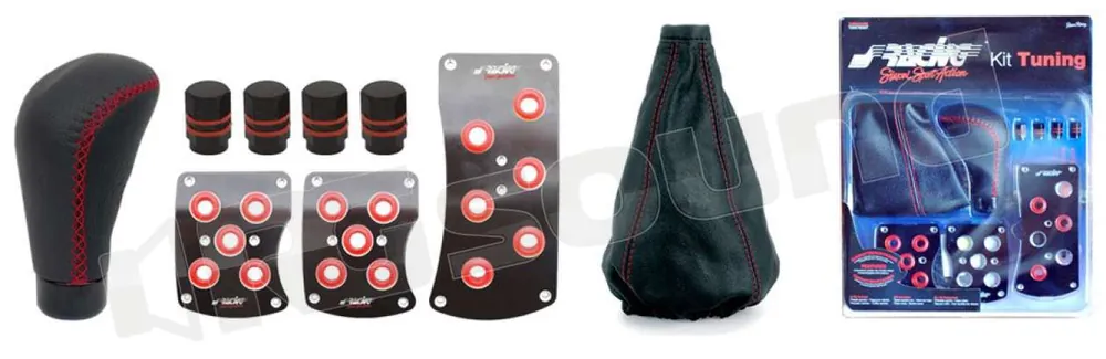 Simoni Racing KT1 cuffia - pomello - kit pedali - gommini removibili -