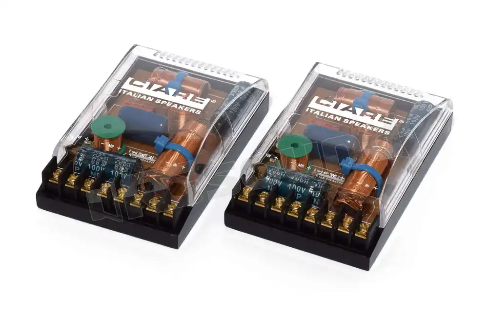 Ciare CF311 Coppia di crossover a 3 vie con cover trasparente Altopa