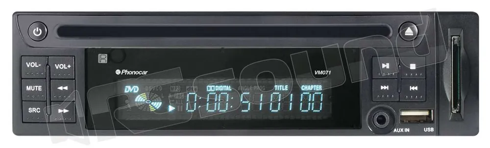 Phonocar VM071 con lettore DVD porta usb e sd/card Player DVD - USB