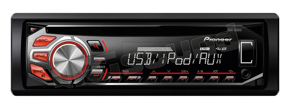 Pioneer DEH-2600UI Autoradio 1 din e 2 din Car stereo - Autoradio 1