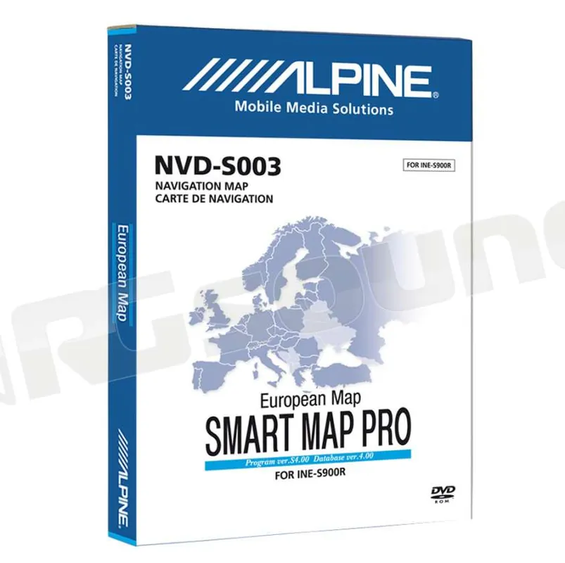 Alpine NVD-S003 Mappa per INE-S900R con Service Pack 2 Navigatori GP
