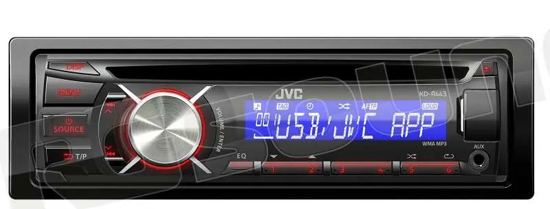 JVC KD-R443E Sintolettore CD 1DIN Autoradio 1 din e 2 din Car stereo