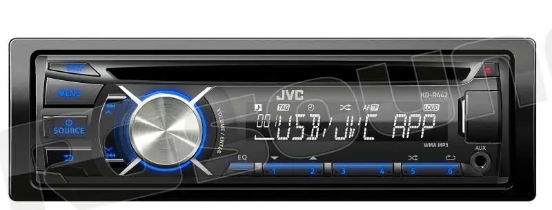 JVC KD-R442E Sintolettore CD 1-DIN Autoradio 1 din e 2 din Car stere