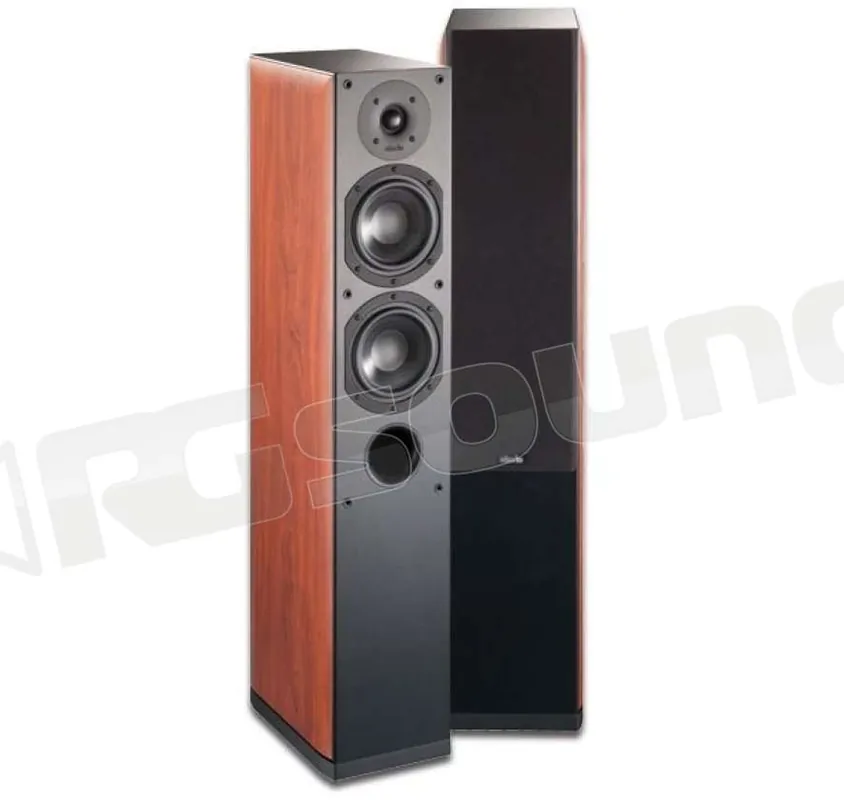 Indiana Line Nota 550 C vinile rosso ciliegio - diffusori a tre vie da