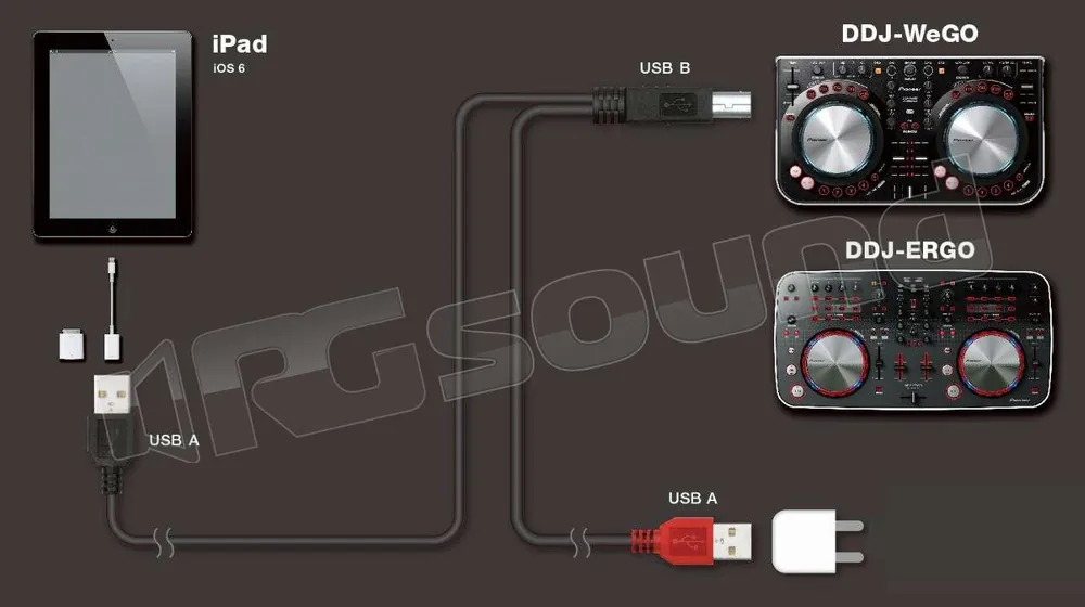 Pioneer DJ DJC-WeCAi Cavo per iPad per DigitalDJ WeGO e ERGO Prodott