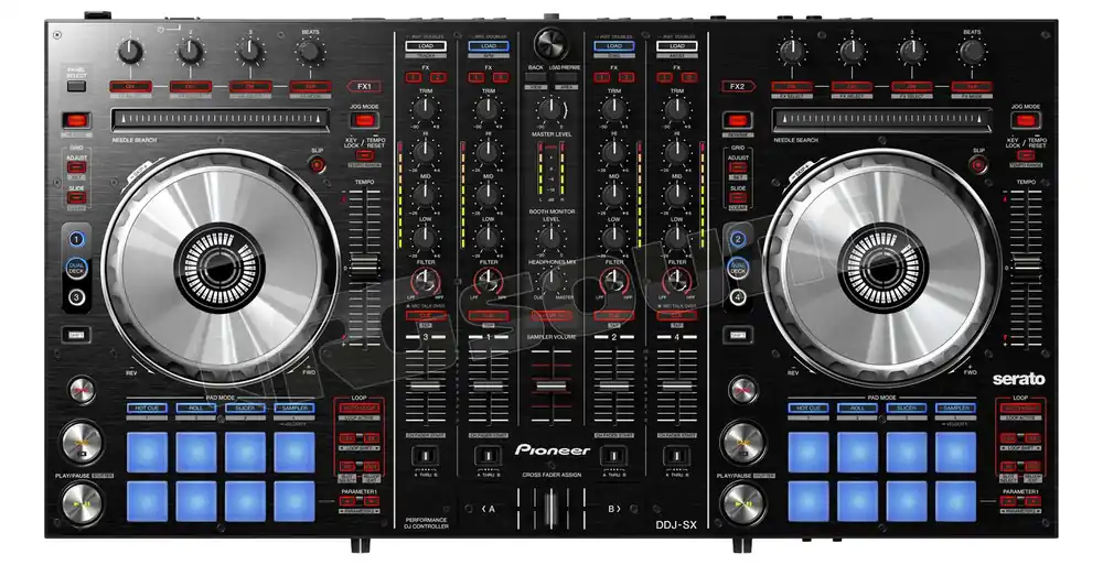 Pioneer DJ DDJ-SX Controller per Serato DJ a 4 canali con performance