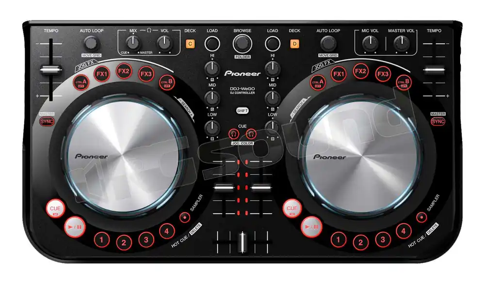 Pioneer DJ DDJ-WeGO-K DJ software controller compatto nero Prodotti