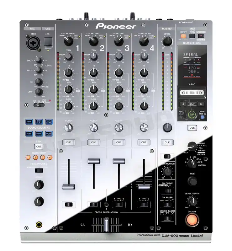 Pioneer DJ DJM-900NXS-M Mixer digitale 4 canali di alta gamma (Platinu
