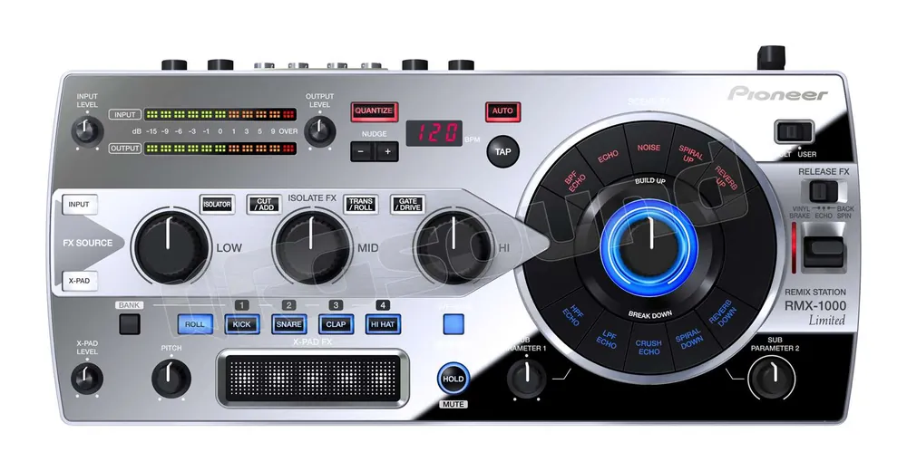 Pioneer DJ RMX-1000-M Remix Station Platinum Prodotti professionali