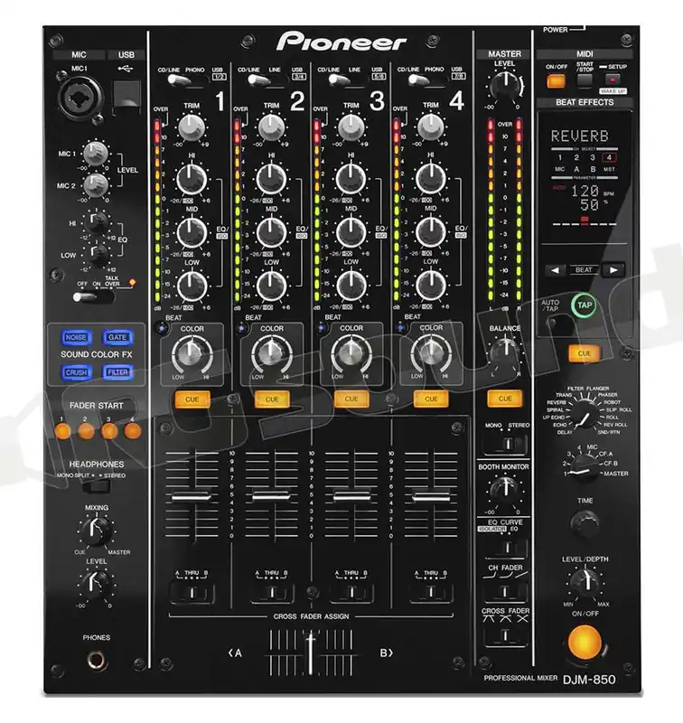 Pioneer DJ DJM-850-K 4 Channel Digital Mixer (Black) Prodotti profes