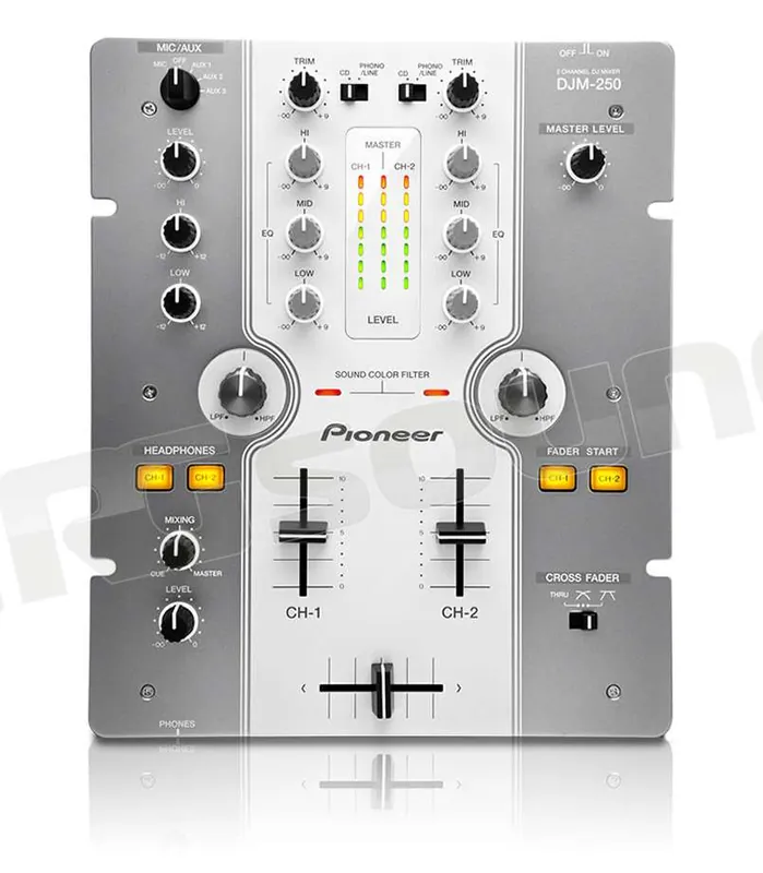Pioneer DJ DJM-250-W Mixer a 2 canali Prodotti professionali DJ e st
