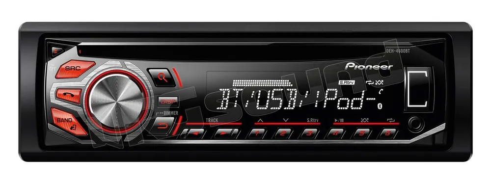 Pioneer DEH-4600BT Sintonizzatore RDS con Bluetooth Autoradio 1 din