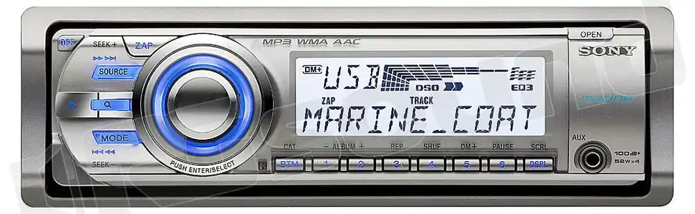 Sony CDX-MR60UI - CD MP3 WMA AAC USB per iPod iPhone e Walkman Sorge
