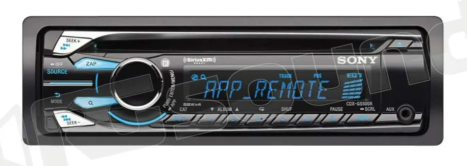 Sony CDX-GS500R Autoradio 1 din e 2 din Car stereo - Autoradio 1 e