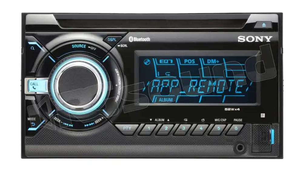 Sony WX-GT90BT Autoradio 1 din e 2 din Car stereo - Autoradio 1 e 2