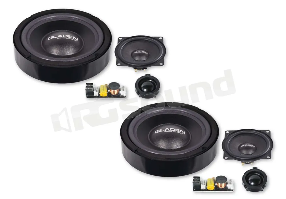 Gladen ONE 200 Golf 5 Sistemi altoparlanti - Kit altoparlanti a 3 v