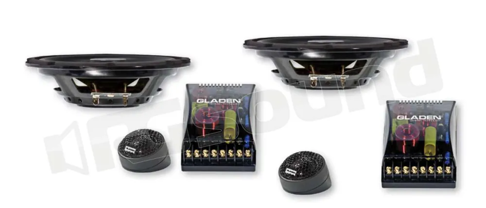 Gladen RS 165 SLIM SLIM LINE, shallow mount Sistemi altoparlanti - K