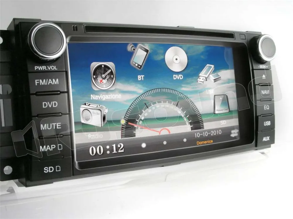 Phonocar VM093 CHRYSLER-DODGE-JEEP-LANCIA Monitor auto 1 e 2 Din Car