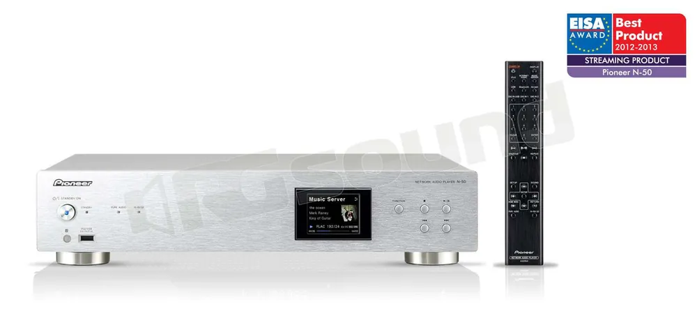 Pioneer N-50-S Lettore Network Audio colore argento Diffusori Home e