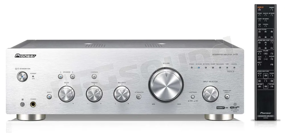 Pioneer A-70-S Classe D 180W - colore argento Diffusori Home e Home