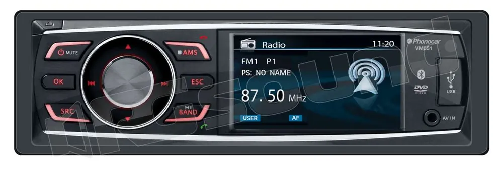 Phonocar VM051 autoradio con monitor DVD USB SD Bluetooth Autoradio