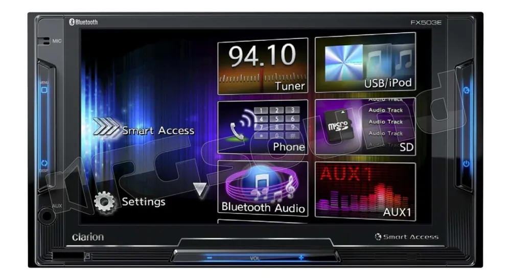 Clarion FX503E Monitor auto 1 e 2 Din Car multimedia - Monitor auto