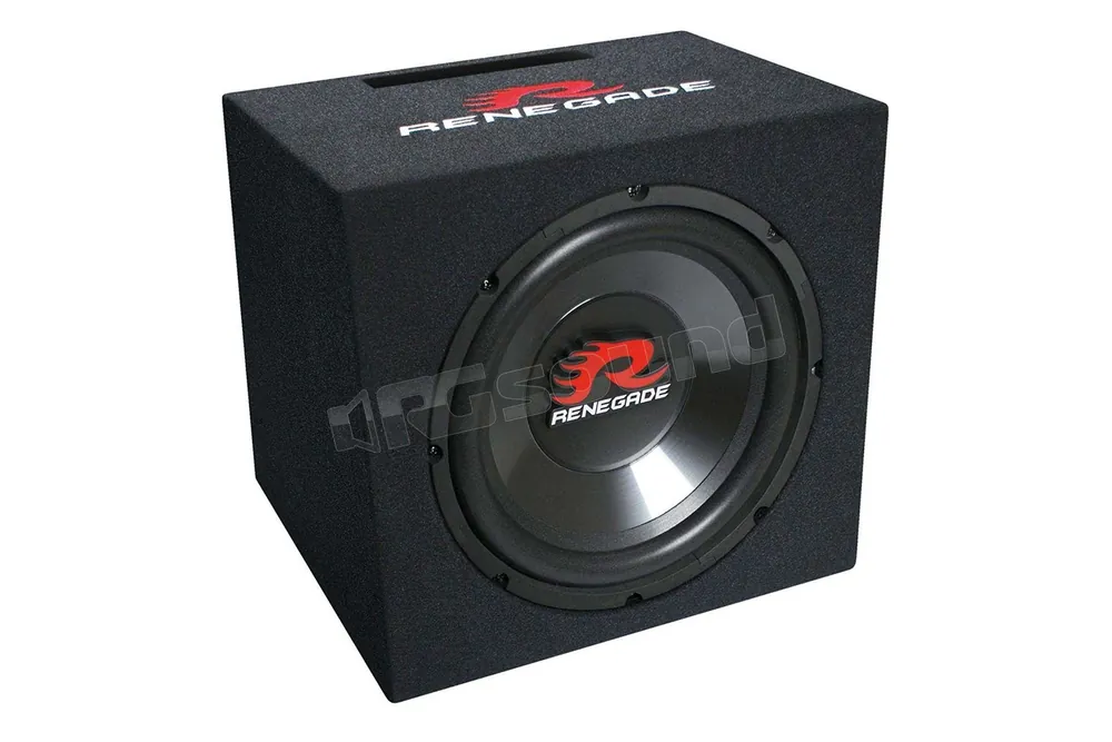 Renegade RXV1200 subwoofer 30cm in box reflex Subwoofer - Subwoofer