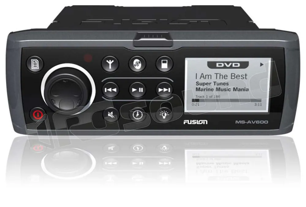 Fusion MS-AV600 Radio marina con lettore CD/DVD Sorgenti per la naut