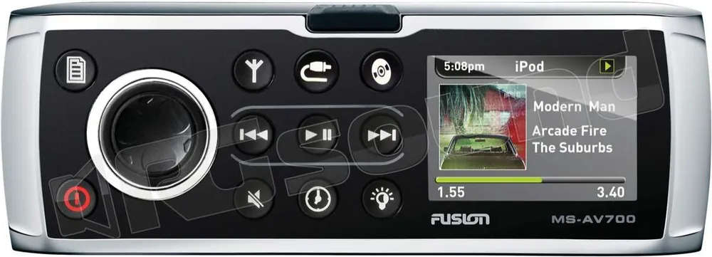 Fusion MS-AV700 Radio marina con lettore DVD/CD Sorgenti per la naut
