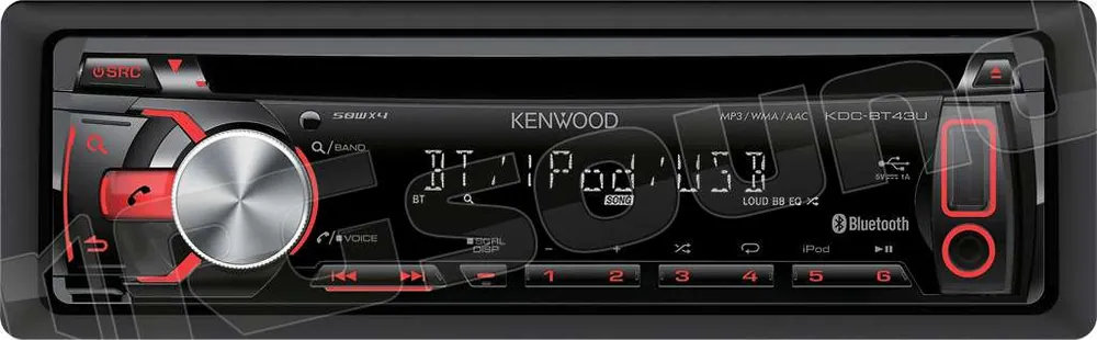 Kenwood KDC-BT33U Sintolettore CD/USB con Bluetooth integrato Autora