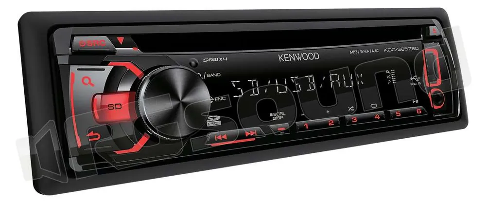 Kenwood KDC-3657SD Sintolettore CD/USB/SD Autoradio 1 din e 2 din Ca