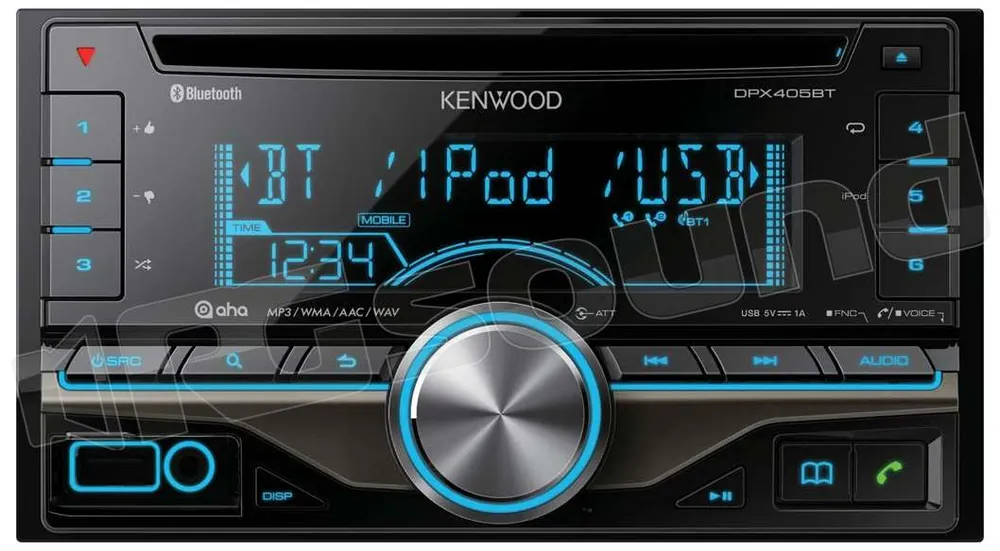 Kenwood DPX405BT Autoradio 1 din e 2 din Car stereo - Autoradio 1 e