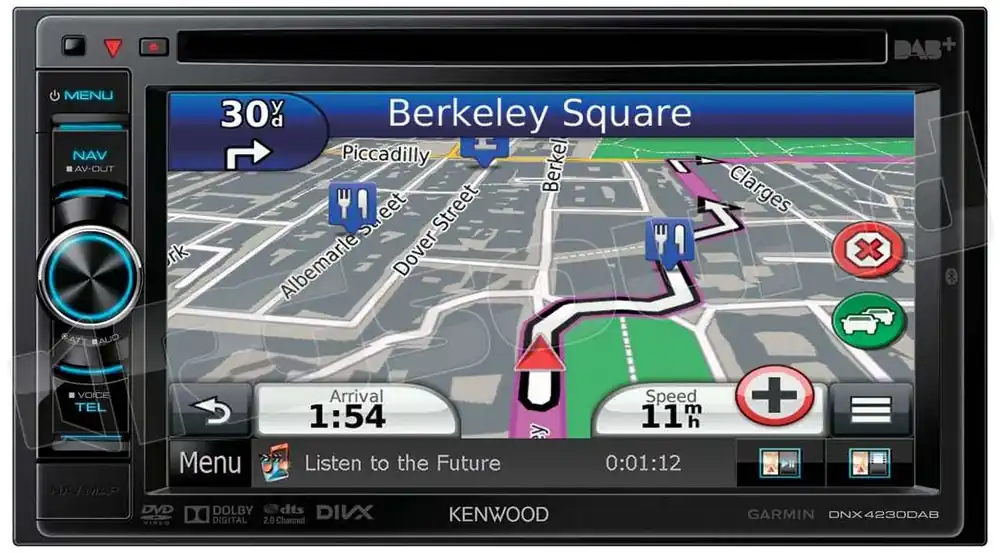 Kenwood DNX4230DAB Monitor auto 1 e 2 Din Car multimedia - Monitor