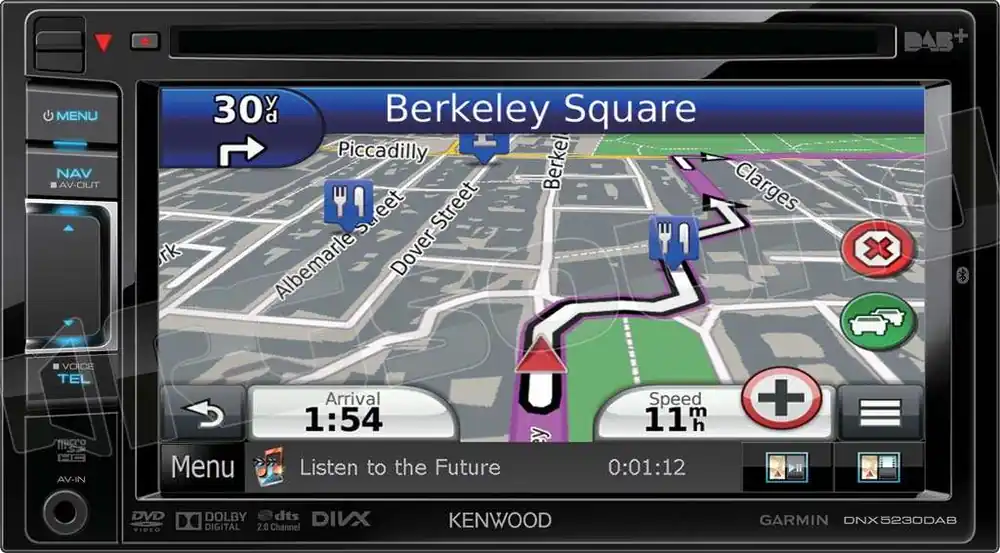 Kenwood DNX5230DAB Monitor auto 1 e 2 Din Car multimedia - Monitor