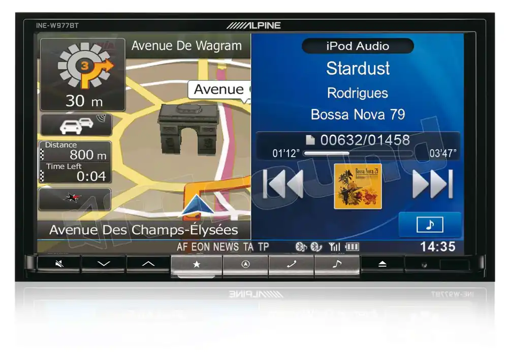Alpine INE-W977BT Monitor auto 1 e 2 Din Car multimedia - Monitor a