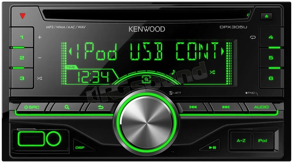 Kenwood DPX305U Autoradio 1 din e 2 din Car stereo - Autoradio 1 e
