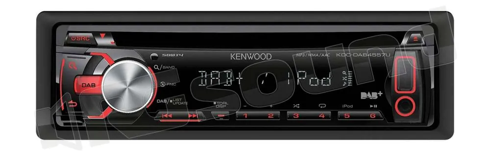 Kenwood KDC-DAB4557U CD/USB- DAB/DAB+ Tuner Autoradio 1 din e 2 din