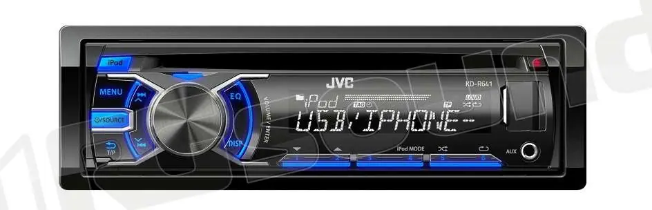 JVC KD-R641 Sintolettore CD 1DIN Autoradio 1 din e 2 din Car stereo