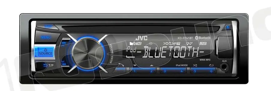 JVC KD-R741BT Sintolettore CD 1DIN Autoradio 1 din e 2 din Car stere